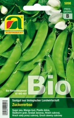 Bio Zuckererbse "Norli" -Gartenbedarf Verkaufsladen austrosaat bio zuckererbse norli 1 paket 1655796 de