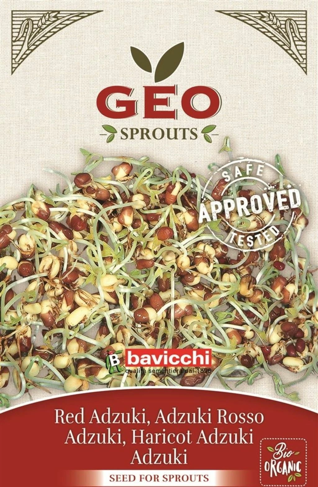 Bio Keimsprossen "Adzuki", 90 G 1 Bio Keimsprossen "Adzuki", 90 G