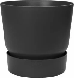 Elho Greenville Topf Rund 20 Cm, Living Schwarz -Gartenbedarf Verkaufsladen elho greenville topf rund 20 cm living crna 1085311 de