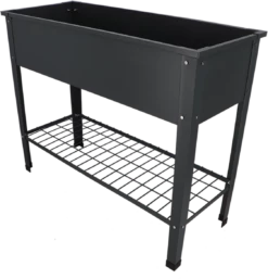 ESSCHERT DESIGN Hochbeet Metall Anthrazit, L -Gartenbedarf Verkaufsladen esschert design hochbeet metall anthrazit 1642103 de