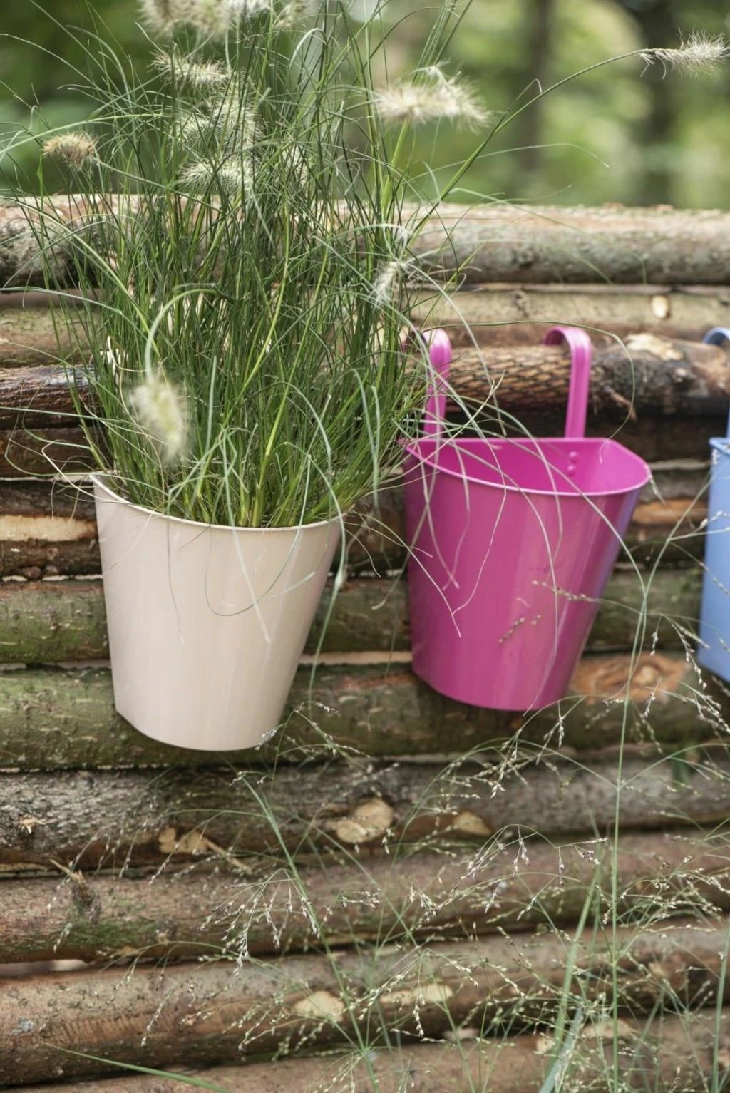 Balkontopf Zum Hängen, Hellrosa 2 Balkontopf Zum Hängen, Hellrosa – Bild 2