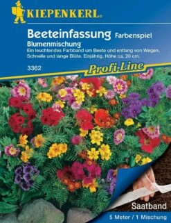 Beeteinfassung "Farbenspiel" - Saatband -Gartenbedarf Verkaufsladen kiepenkerl beeteinfassung farbenspiel 1 pkt 1189627 de