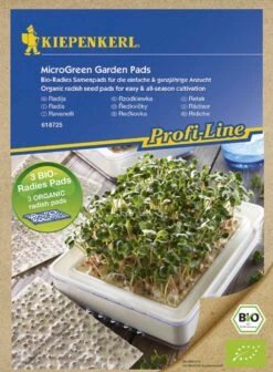 MicroGreen Garden Bio-Radieschen Nachfüllpads, 3 Stück -Gartenbedarf Verkaufsladen kiepenkerl microgreen garden bio radieschen nachfuellpads 3 st 1656941 de