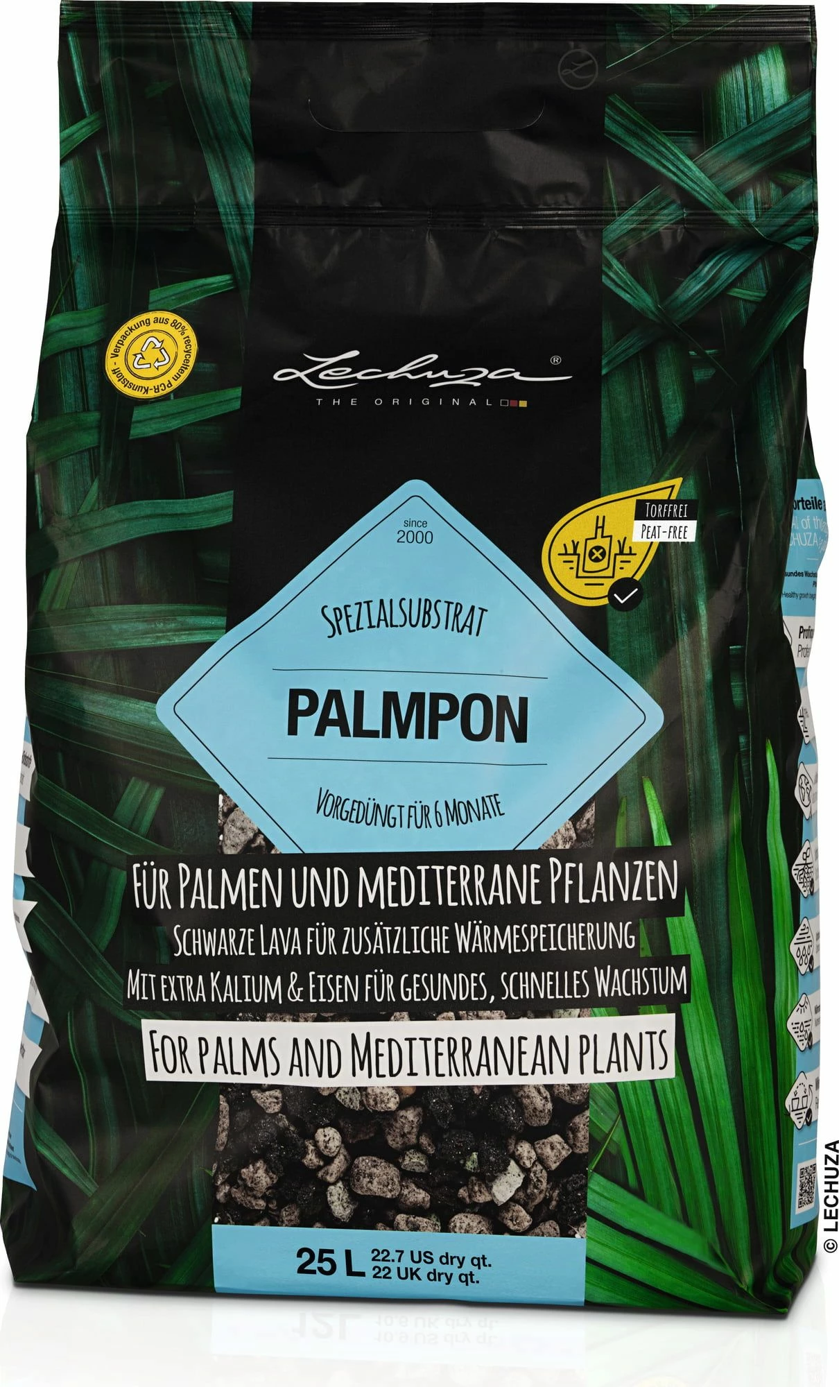 LECHUZA Substrat Palm-PON, 25 Liter 1 LECHUZA Substrat Palm-PON, 25 Liter