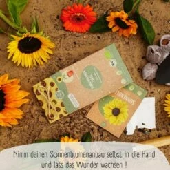 Bio Sonnenblumen Samen Set -Gartenbedarf Verkaufsladen loveplants bio sonnenblumen samen set 1682930 de