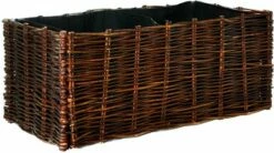 Hochbeet Weide Inkl. Pflanztasche -Gartenbedarf Verkaufsladen noor hochbeet weide inkl pflanztasche 1 st 1678625 de