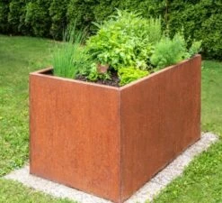 Hochbeet Edelrost "Optimus", 200 X 100 Cm 16 Hochbeet Edelrost "Optimus", 200 X 100 Cm -Gartenbedarf Verkaufsladen prima terra hochbeet edelrost optimus 1668052 de