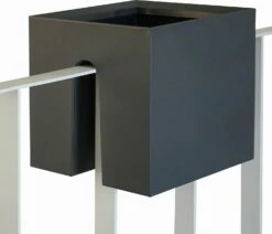 Pflanzbehälter "Steckling Cube", Graphit (anthrazit) -Gartenbedarf Verkaufsladen rephorm pflanzbehaelter steckling cube graphit anthrazit 984433 de