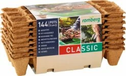 Gazebo Parts Direct Sales Store -Gartenbedarf Verkaufsladen romberg 144 anzuchttoepfe 5 cm 12 strips a 12 toepfe 1 paket 1668657 de