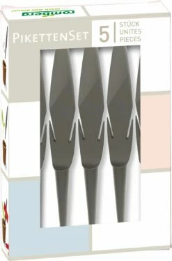 Piketten Set Inkl. Etikettenhalter & Pikierstab, 5er-Set