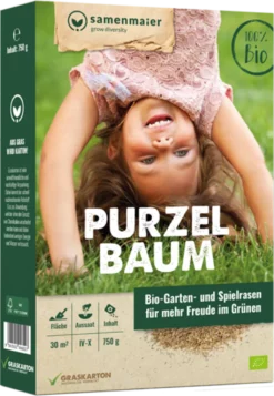 Bio Gartenrasen Purzelbaum