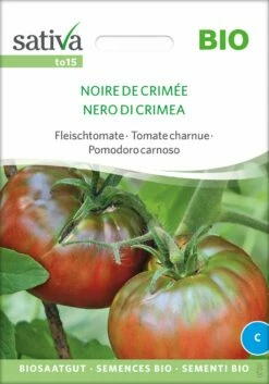 Bio Fleischtomate "Noire De Crimée" -Gartenbedarf Verkaufsladen sativa bio fleischtomate noire de crimee 1 paket 1674968 de