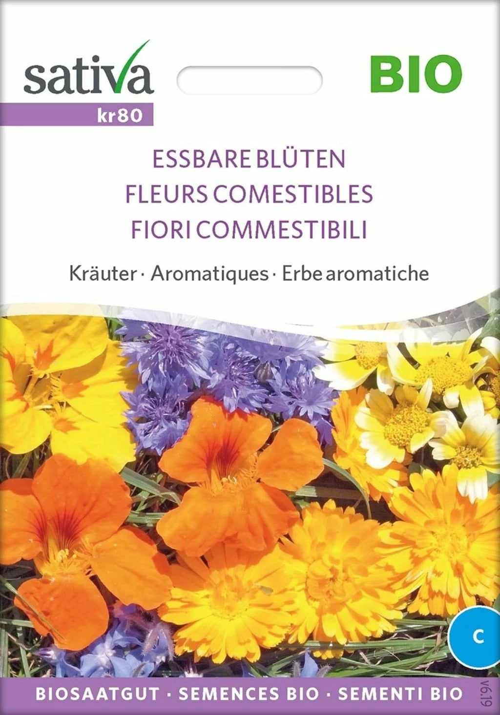 Bio Kräuter "Essbare Blüten" 2 Bio Kräuter "Essbare Blüten" – Bild 2