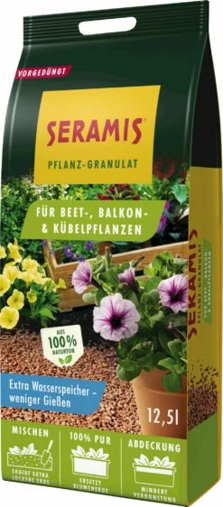 Pflanz-Granulat Für Beet-, Balkon- & Kübelpflanzen 12,5 L, 12,50 L