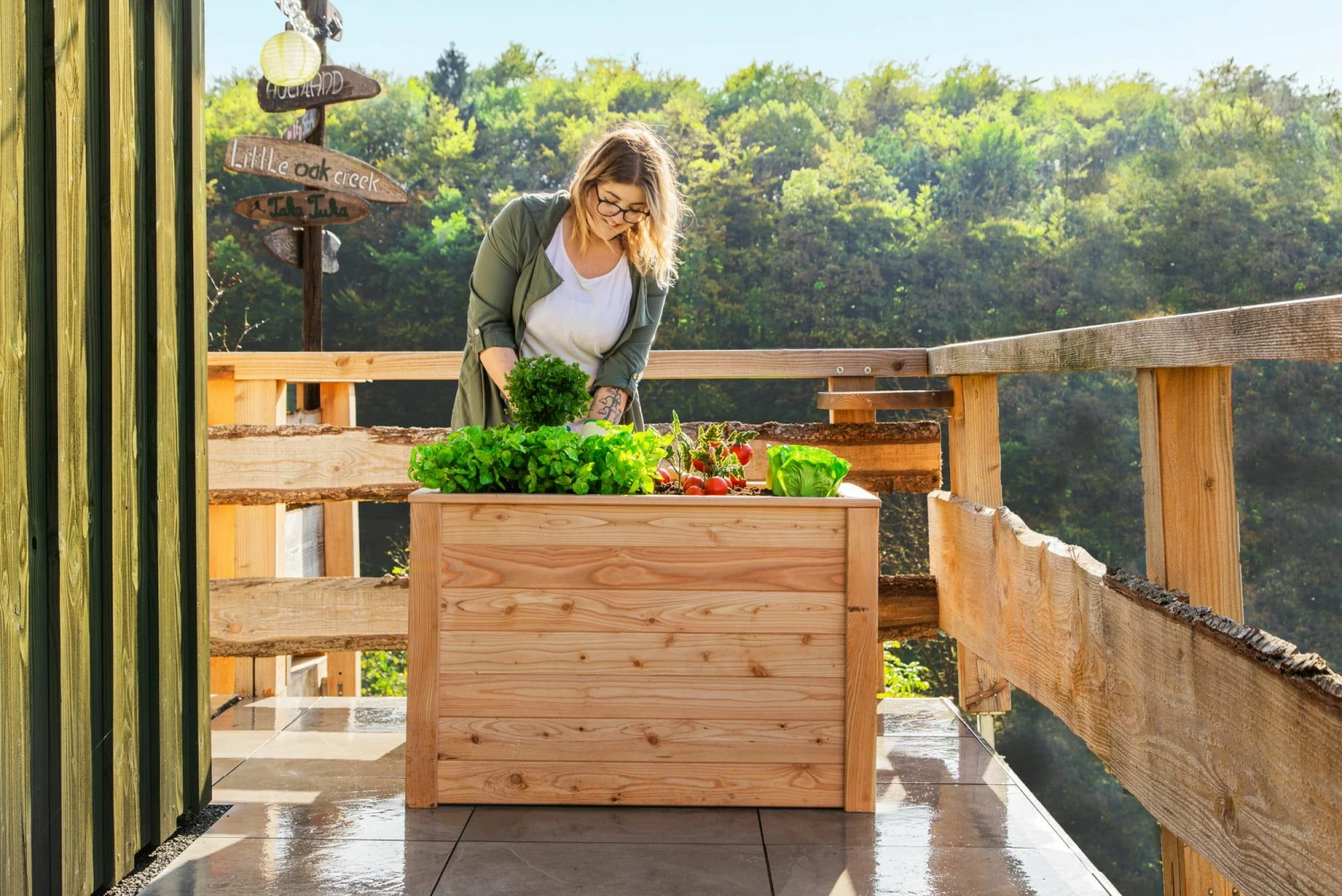 Hochbeet Lärche, 100 4 Hochbeet Lärche, 100 – Bild 4