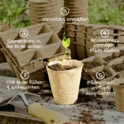 Windhager Anzucht-Töpfe 8 Cm Rund, 16 Stück -Gartenbedarf Verkaufsladen windhager anzucht toepfe 8cm rund 16 k 1147657 de